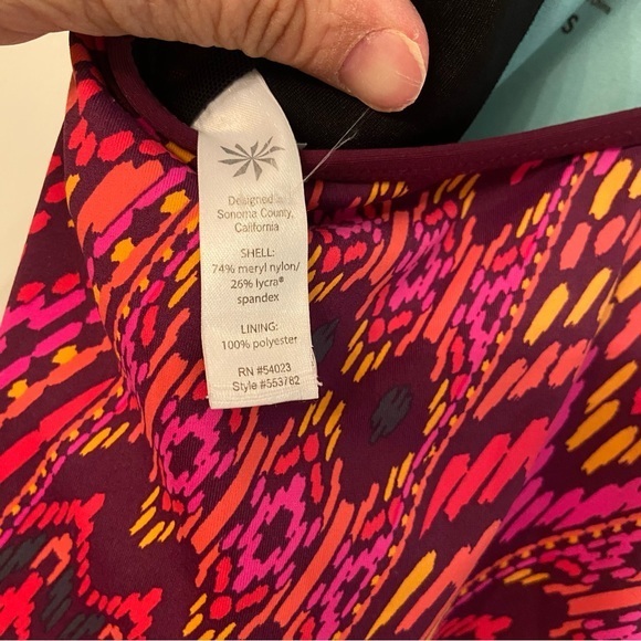 Athleta Swim Cayo Coco Ready to Run Tankini Top Size S - Picture 5 of 8